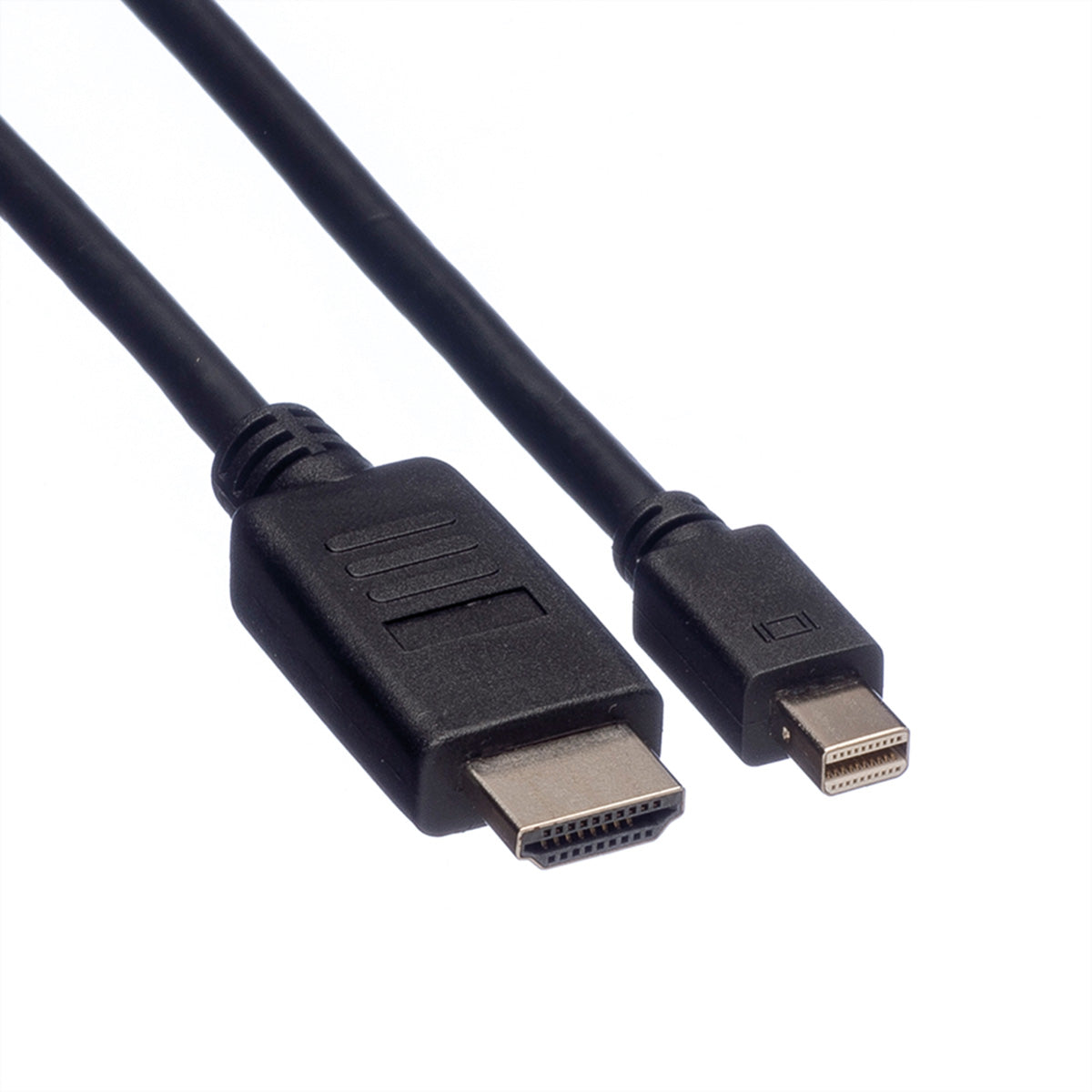 ROLINE Mini DisplayPort auf HDMI Kabel DP 1.1 1080p 60 Hz – 1,5 m – für Laptop, PC, TV
