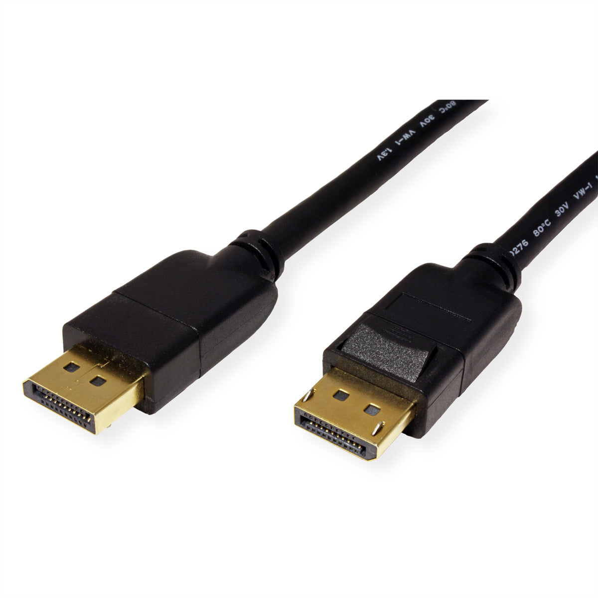 ROLINE DisplayPort Kabel DP 1.4 8K 60 Hz – 3 m – HDR – für Geräte mit DisplayPort-Anschluss