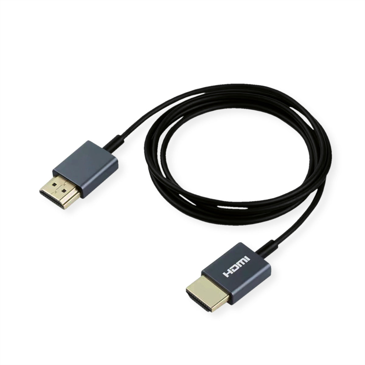 ROLINE HDMI Kabel (A–A, M–M) HDMI 2.0 4K 60 Hz – 2 m – HDR, Ethernet