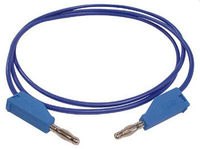 Velleman TLM8BL – Messleitung – 1'000 mm, 4 mm Bananenstecker, Blau
