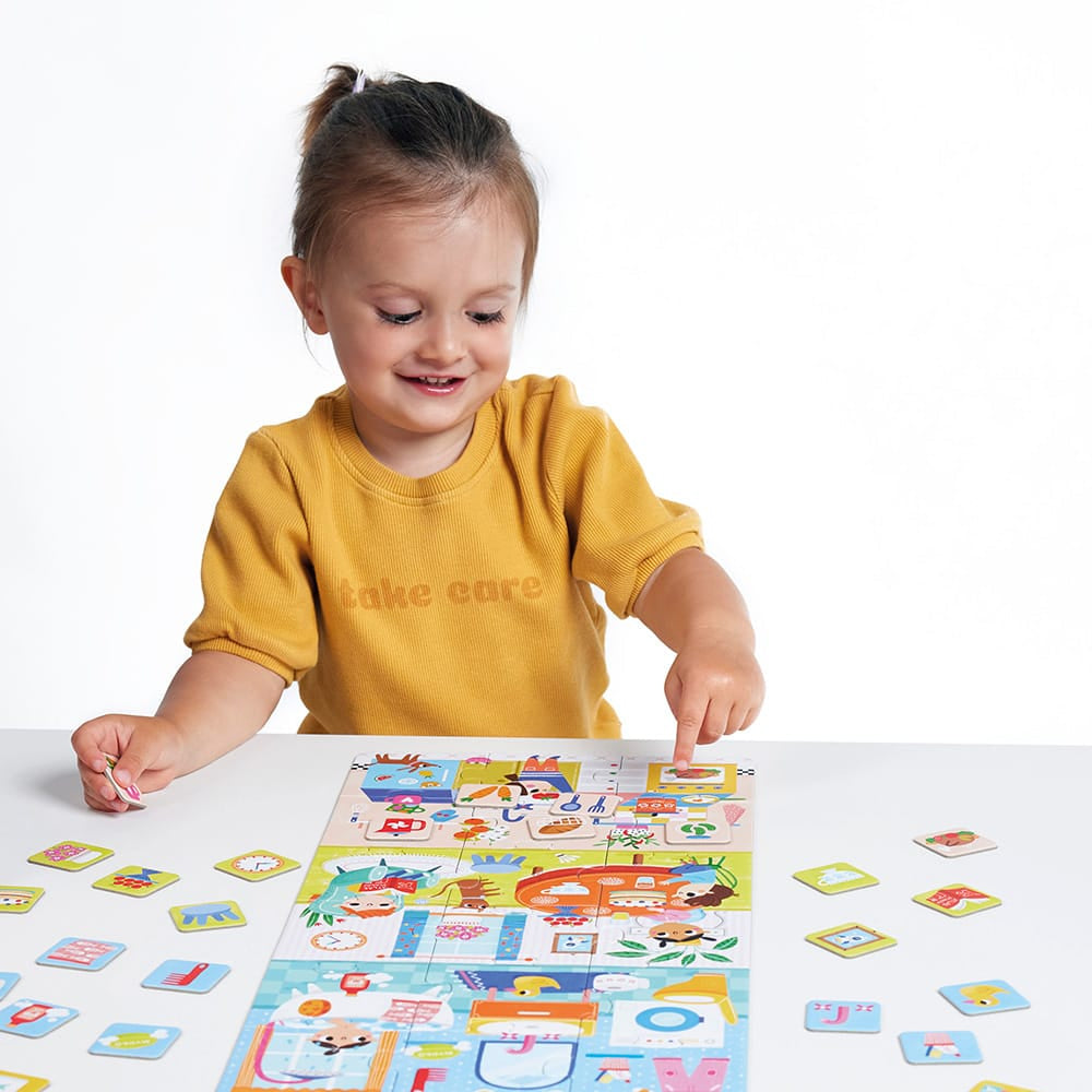 Banana Panda Puzzle Alltägliches – 24 Teile – ab 2 Jahren – mehrfarbig