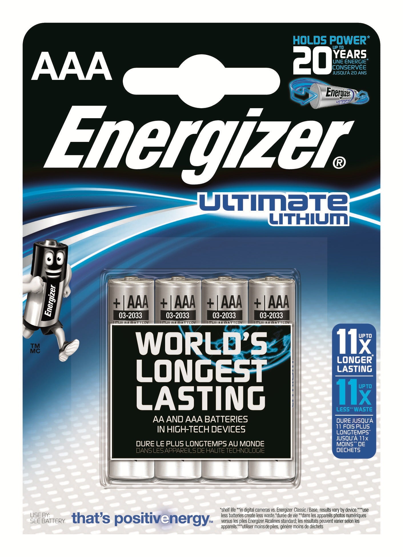 Energizer Akku 1,5 V 1250 mAh 1,88 Wh