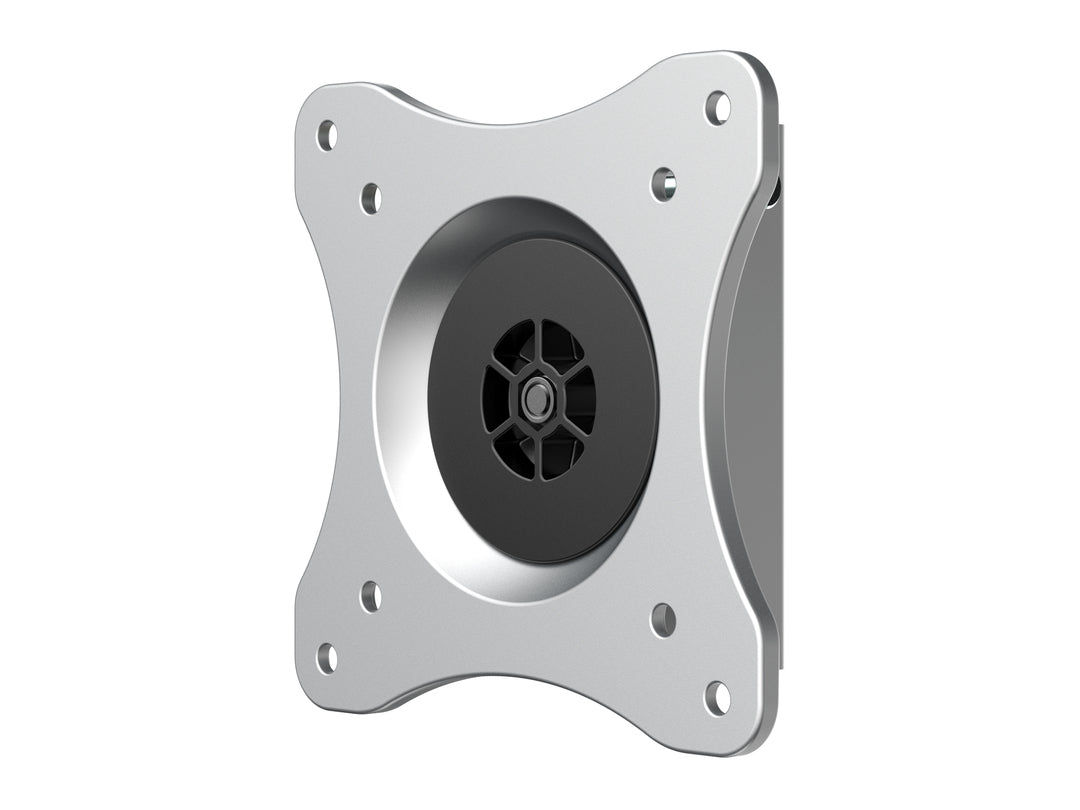 Multibrackets Wandhalterung, drehbar, für 19", VESA 100×100, bis 15 kg, höhenverstellbar, Silber