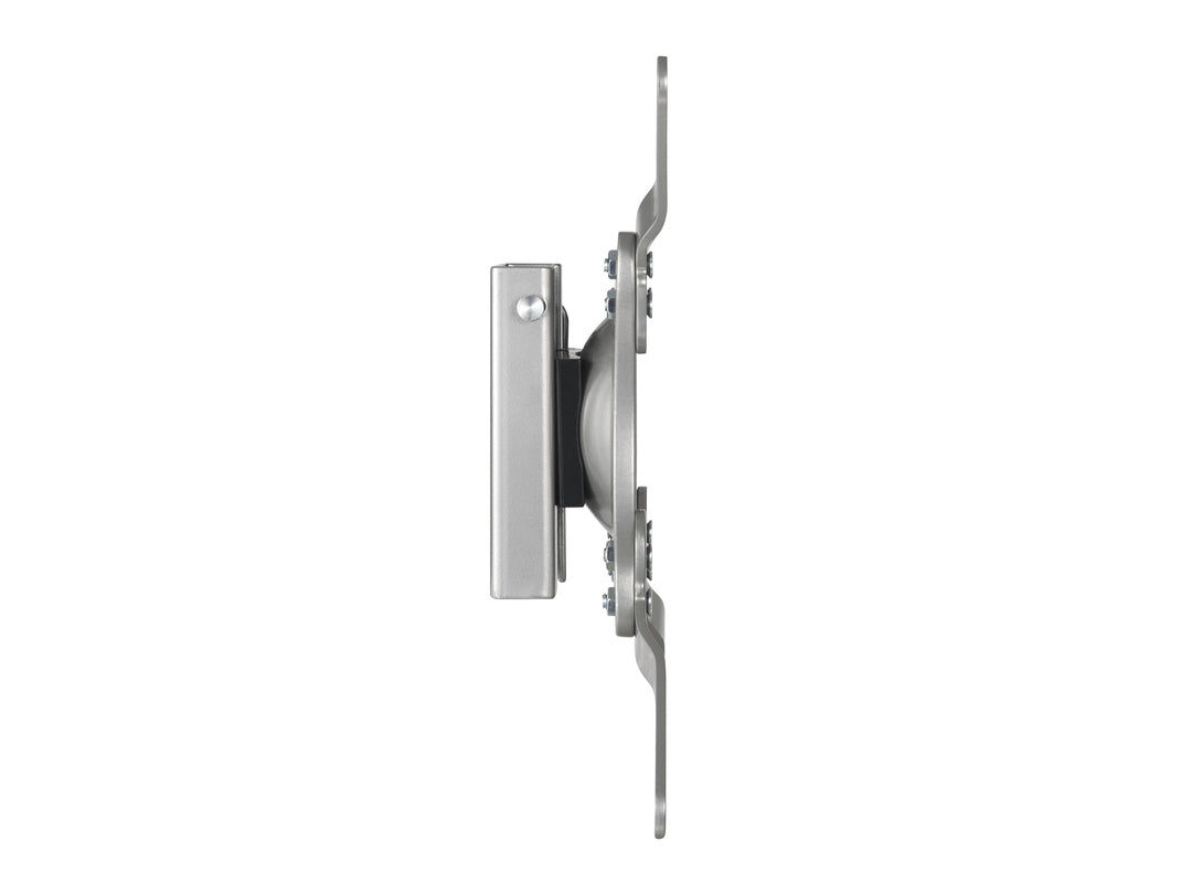 Multibrackets Wandhalterung, drehbar, für 19", VESA 100×100, bis 15 kg, höhenverstellbar, Silber