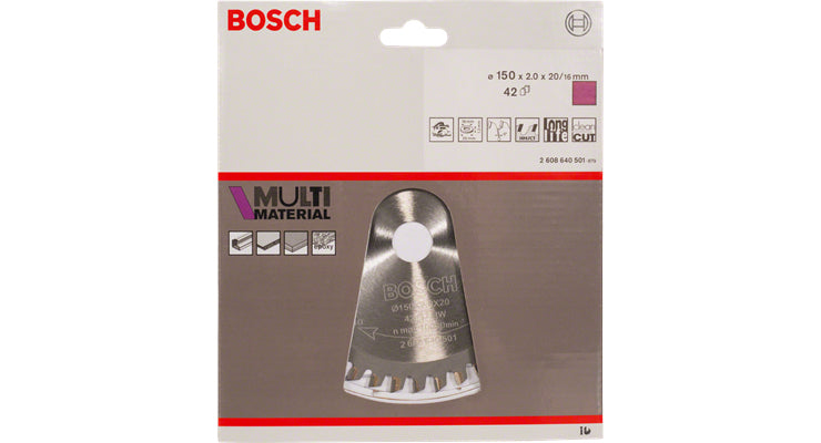 Bosch Professional – Kreissägeblatt, Multi Material, 160 mm × 1,8 mm