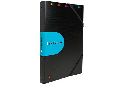 Exacompta Sichtbuch Exaview A4, 40 Hüllen, PP, 2 mm, schwarz
