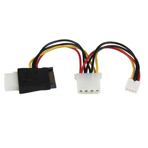 StarTech.com Stromadapter SATA 15-Pin zu LP4 (4-Pin) – 0,12 m