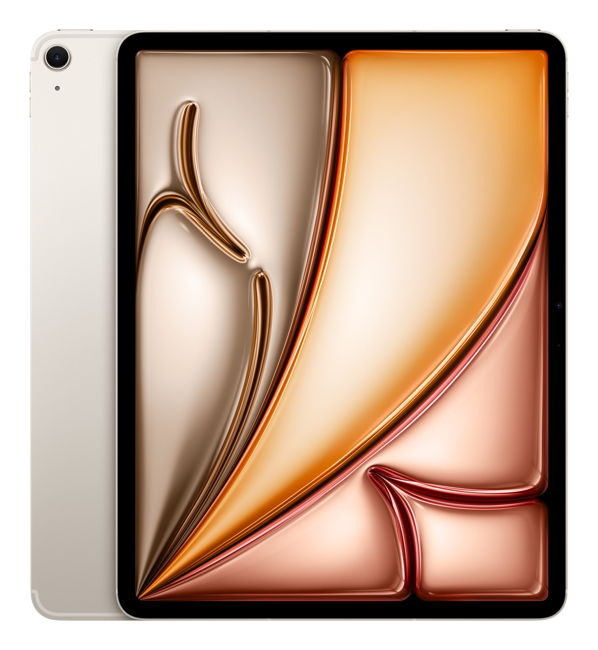 Apple iPad Air 13 – 13", 256 GB, 8 GB RAM, Wi‑Fi + Cellular, Beige, IP42