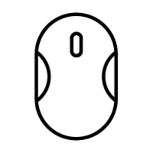 HP 285 Silent – Maus – Kabellos (2,4 GHz), 1200 DPI, beidhändig, Schwarz