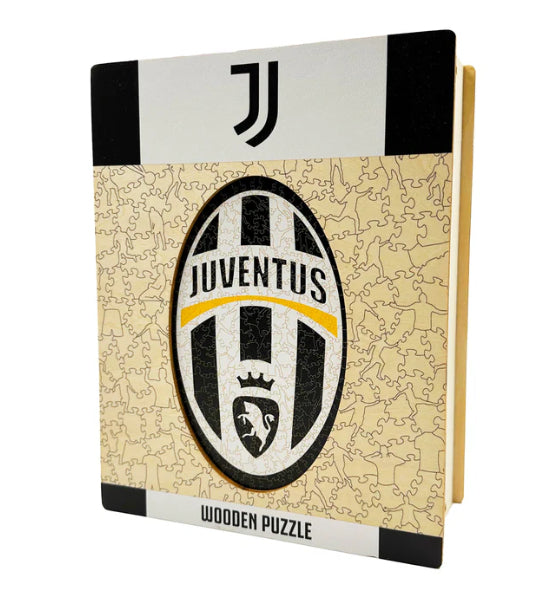 Iconic Puzzles Juventus FC - Retro Logo – Holz-Puzzle, 1 Spieler, ab 10 Jahren, mehrsprachig