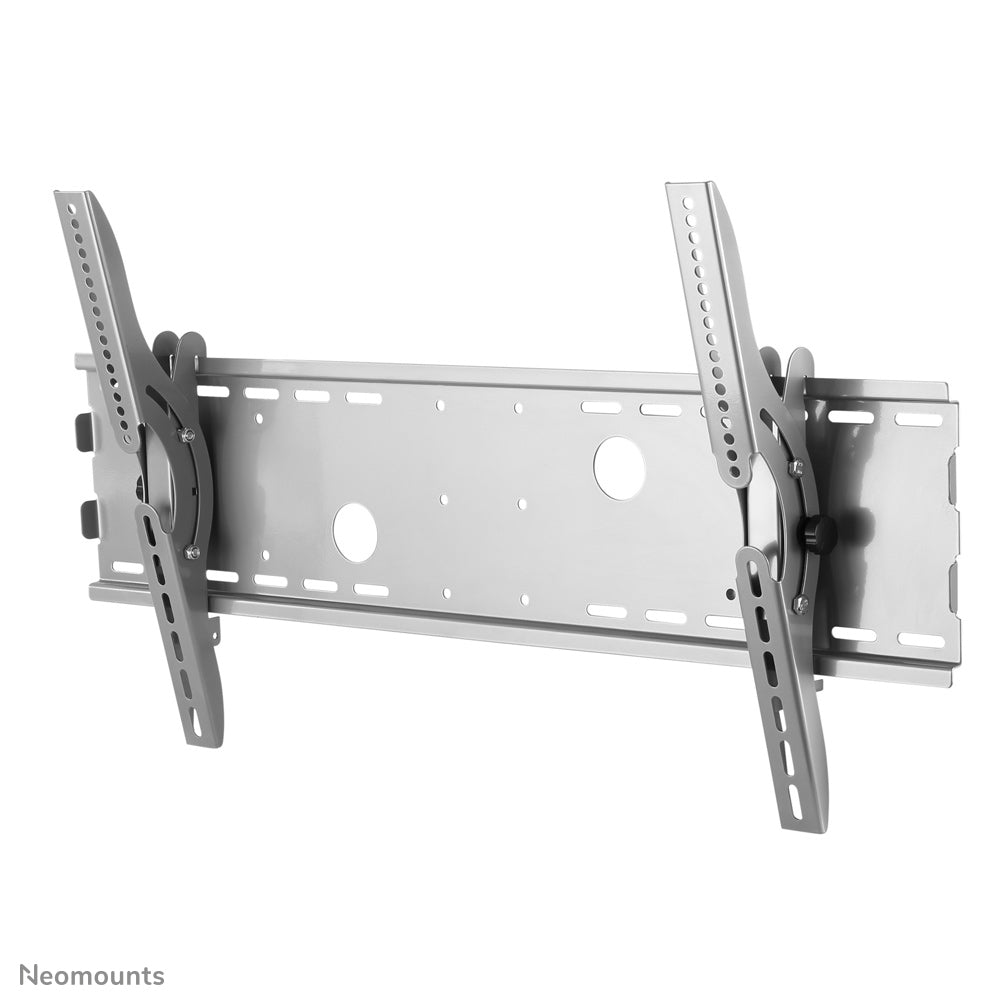 Neomounts PLASMA-W200 – Wandhalterung, neigbar, für 37–85″, VESA 200×200–865×480, bis 100 kg, silber