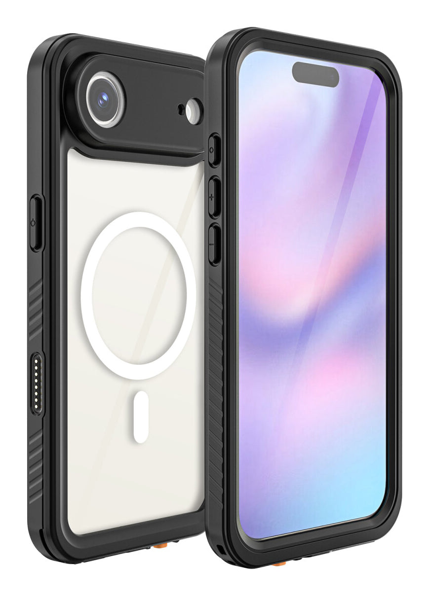 4smarts Backcover – für Apple iPhone 17 Air – schwarz – PC – MagSafe kompatibel, wasserdicht