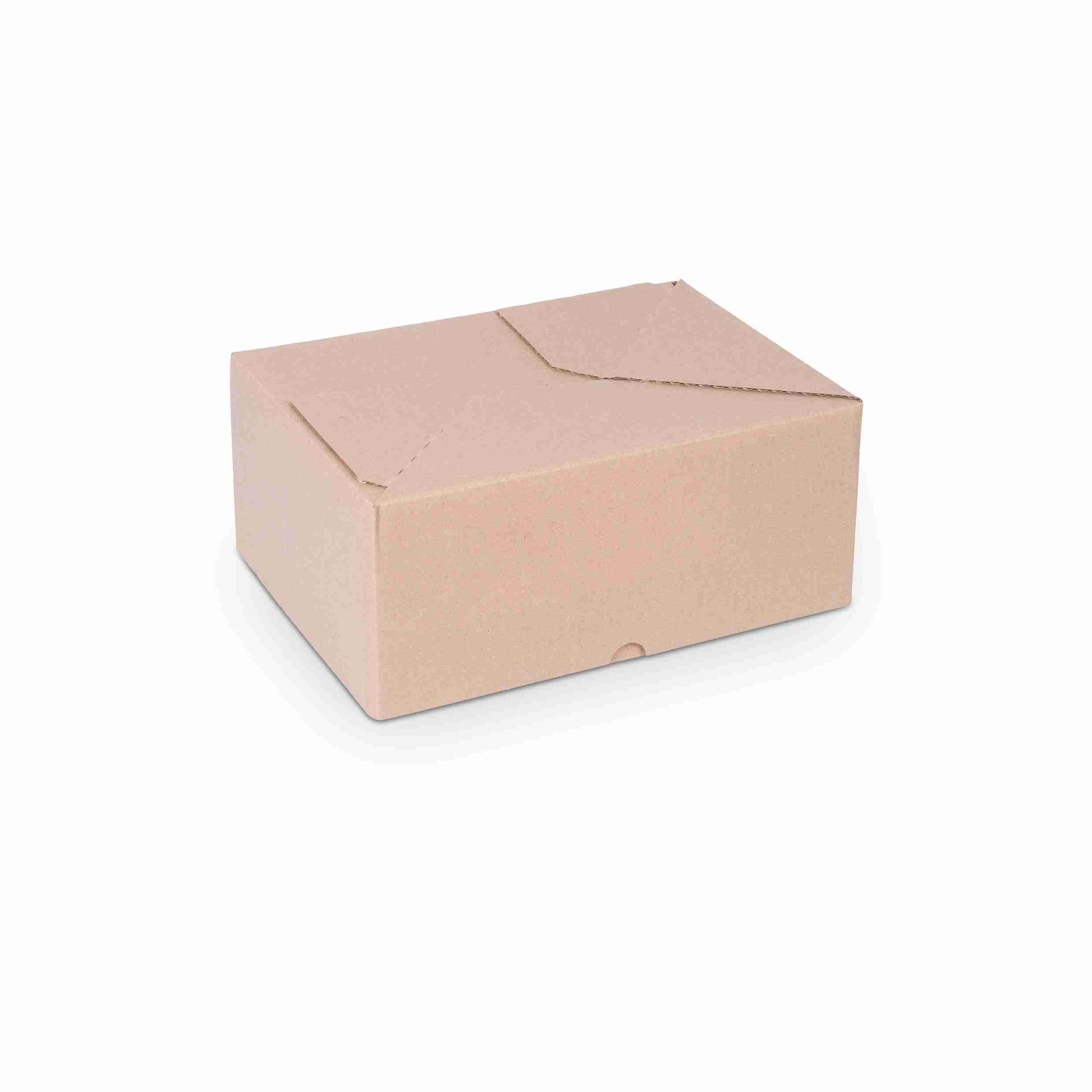 Model Teleskopbox – 305 × 215 × 130 mm, braun – 1 Stk., ab 200 Stk.
