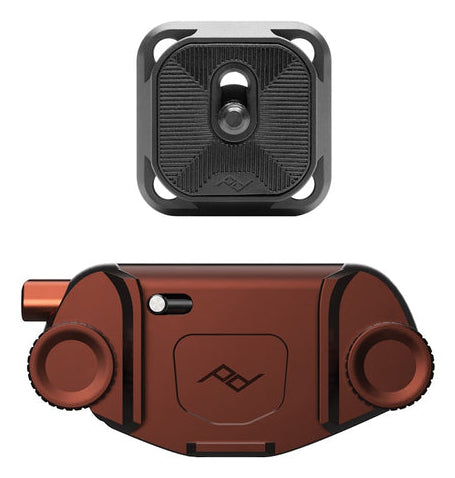 Peak Design Capture v3 Kamerahalterung – Clip, Aluminium – für Kameras – Braun
