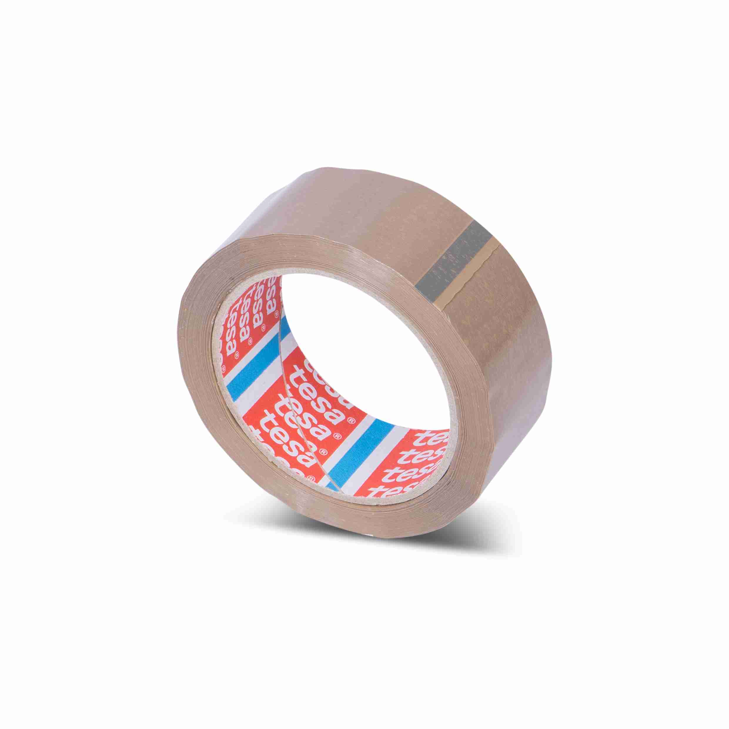 TESA – Verpackungsklebeband, PVC, braun – 38 mm × 66 m – 1 Stk., ab 96 Stk.
