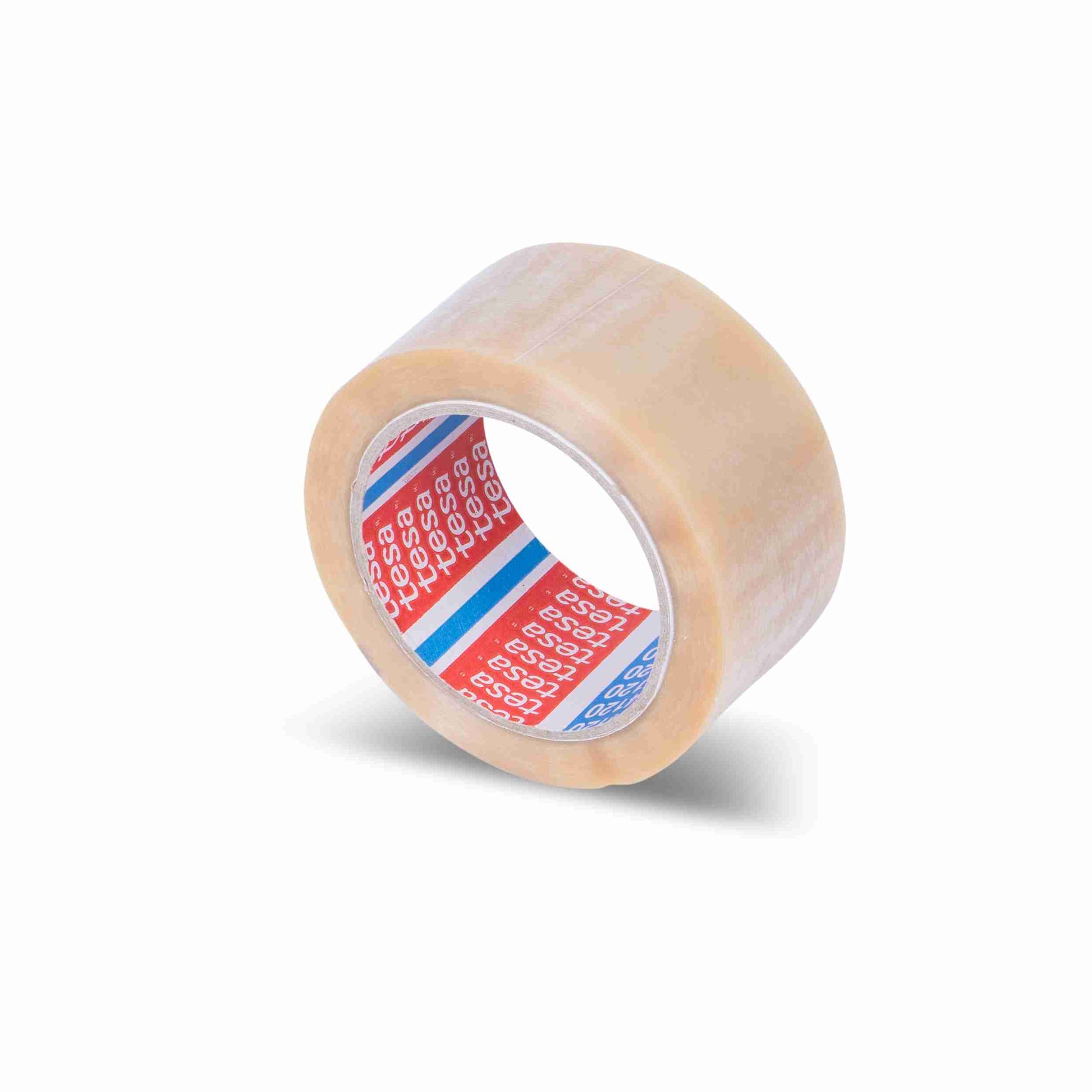 TESA Klebefilm – 50 mm × 66 m, braun, PVC – 1 Stk., ab 10 Stk.