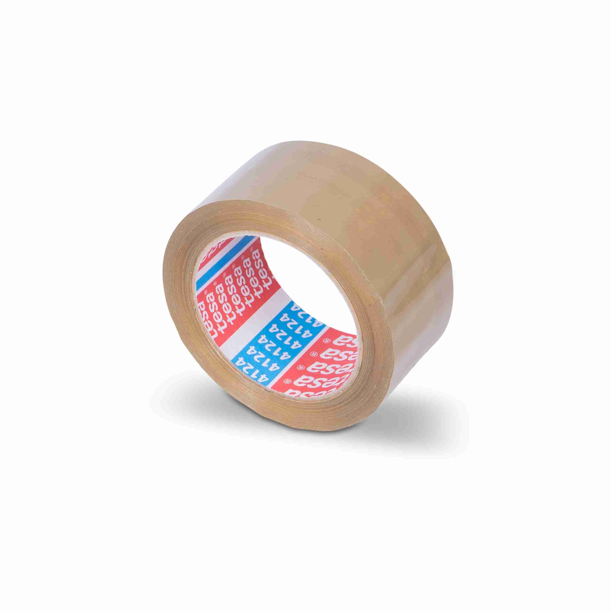 TESA – Verpackungsklebeband, PVC, braun – 50 mm × 66 m – 1 Stk., ab 10 Stk.