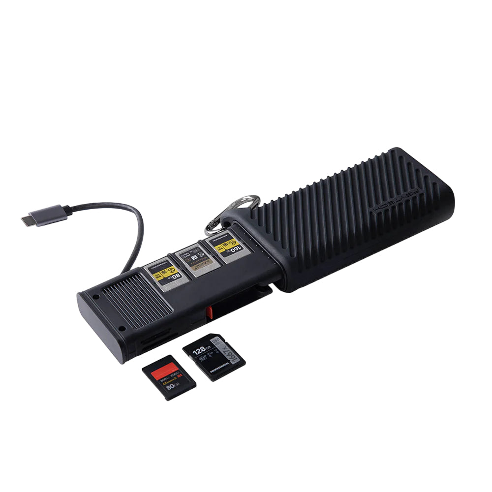 PGYTECH P-GM-167 Kartenleser – CFexpress Typ B, SD/SDHC/SDXC, microSD – USB-C 3.2 Gen 2 – 1 Gbit/s