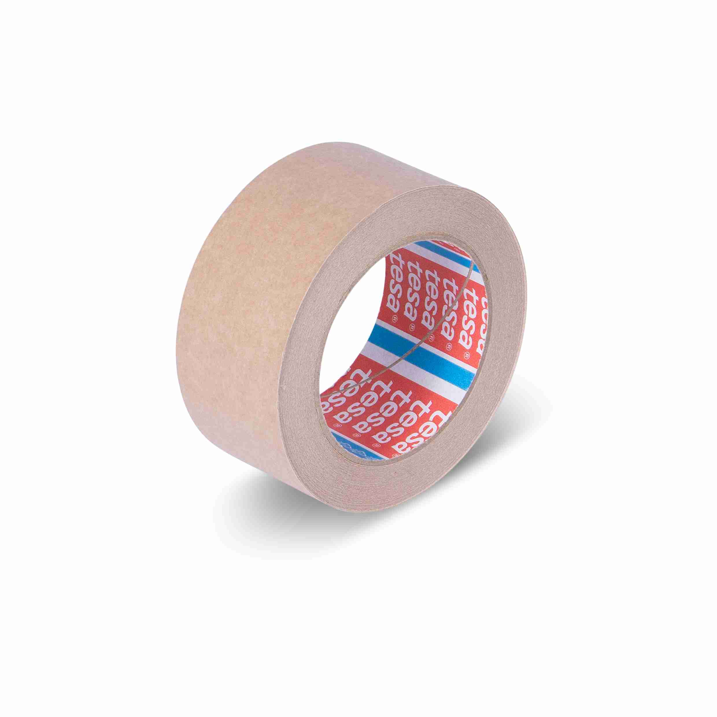 TESA – Verpackungsklebeband, Papier, braun – 50 mm × 50 m – 1 Stk., ab 10 Stk.