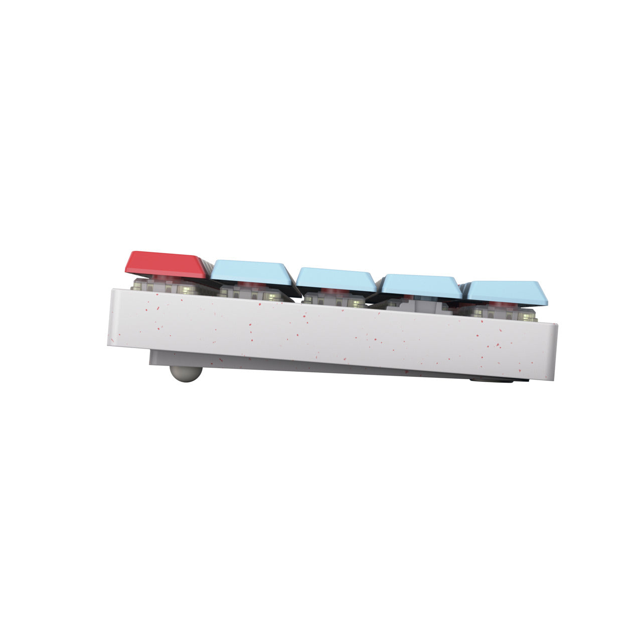 CHERRY MX-LP 2.1 Compact – Tastatur, kabellos (Bluetooth), US-Layout (EN), mechanisch (Cherry MX-LP), Weiss