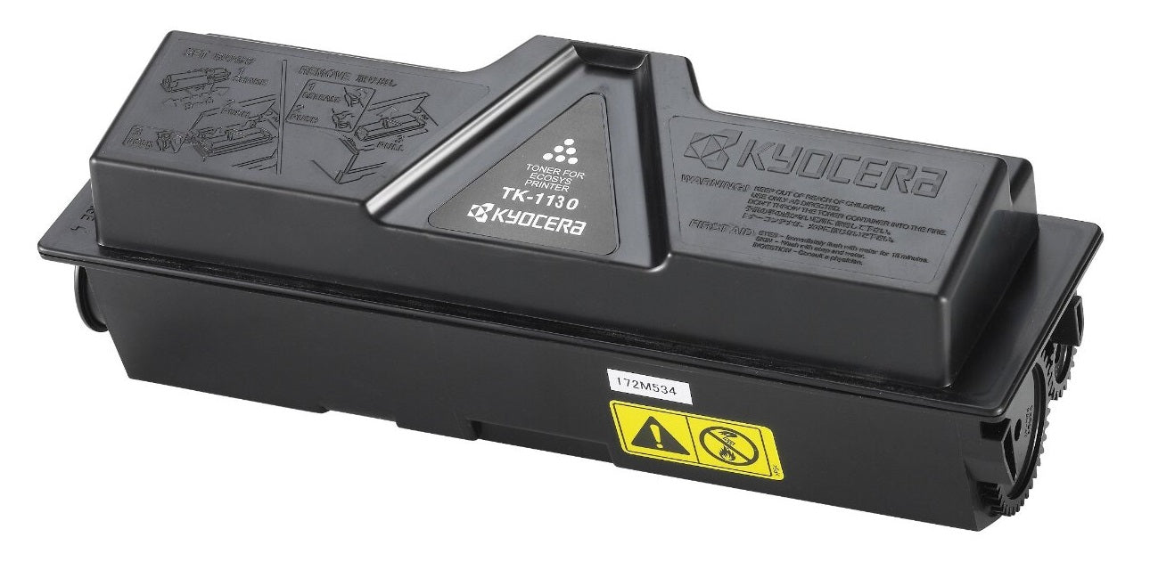 Kyocera TK-1130 Schwarz Toner – Original – 3'000 Seiten – für Kyocera FS-1030MFP/FS-1130MFP/ECOSYS M2030dn