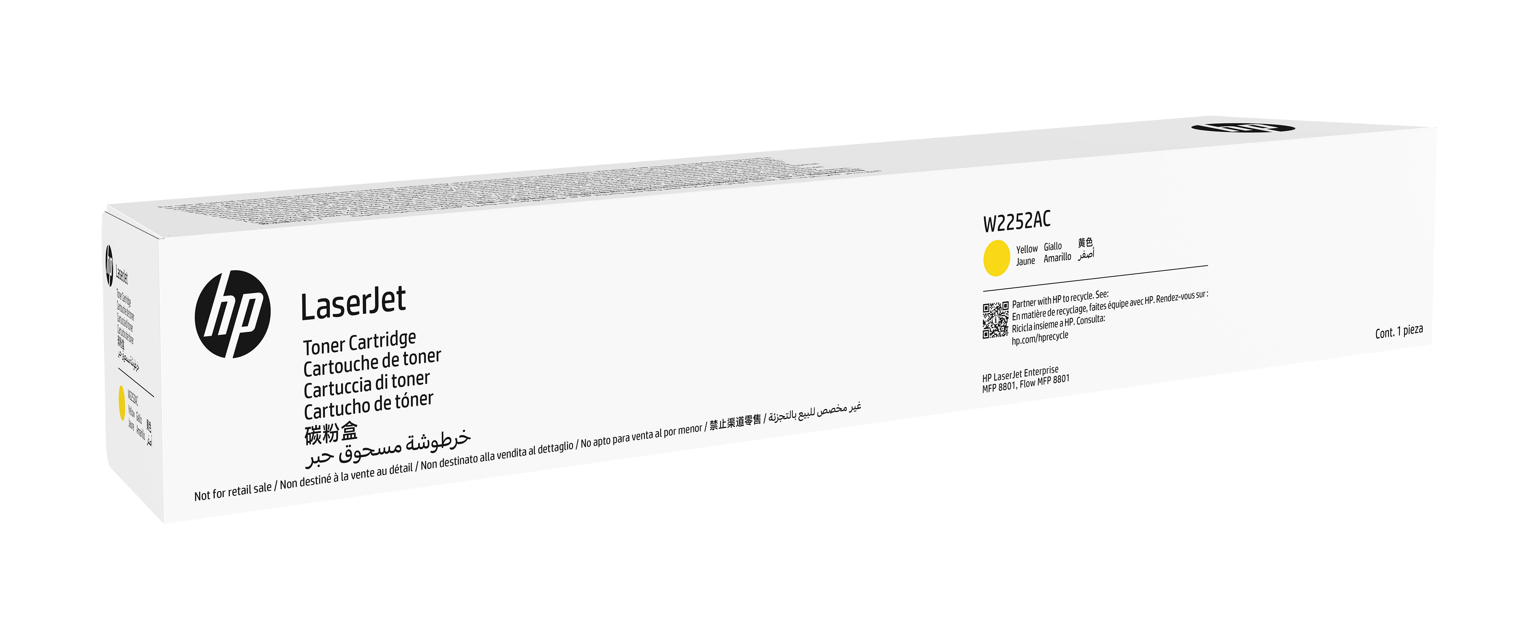 HP Toner – Gelb