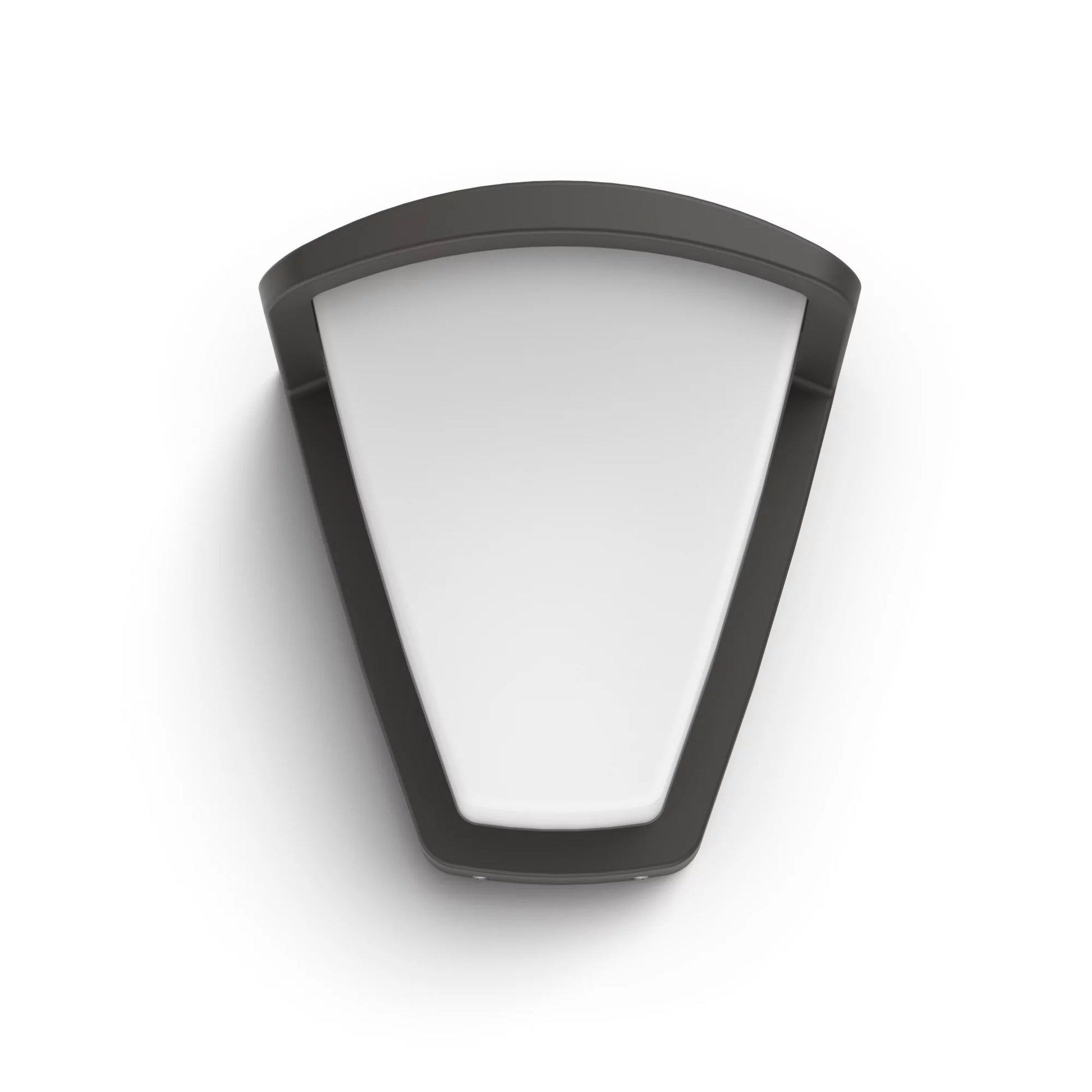 Philips by Signify Philips Aussenwandleuchte Kiskadee – 8,2×11,8 cm, 42 W – IP44 – Netzbetrieb – dimmbar – Anthrazit, Aluminium