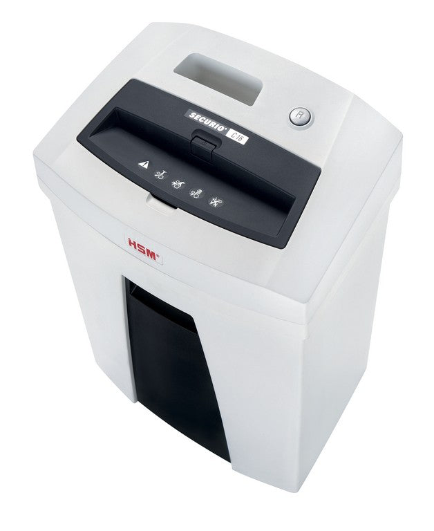 HSM Securio C16/3,9 – Aktenvernichter, DIN P-2, Streifenschnitt 3,9 mm, 14 Blatt, 25 l, A4