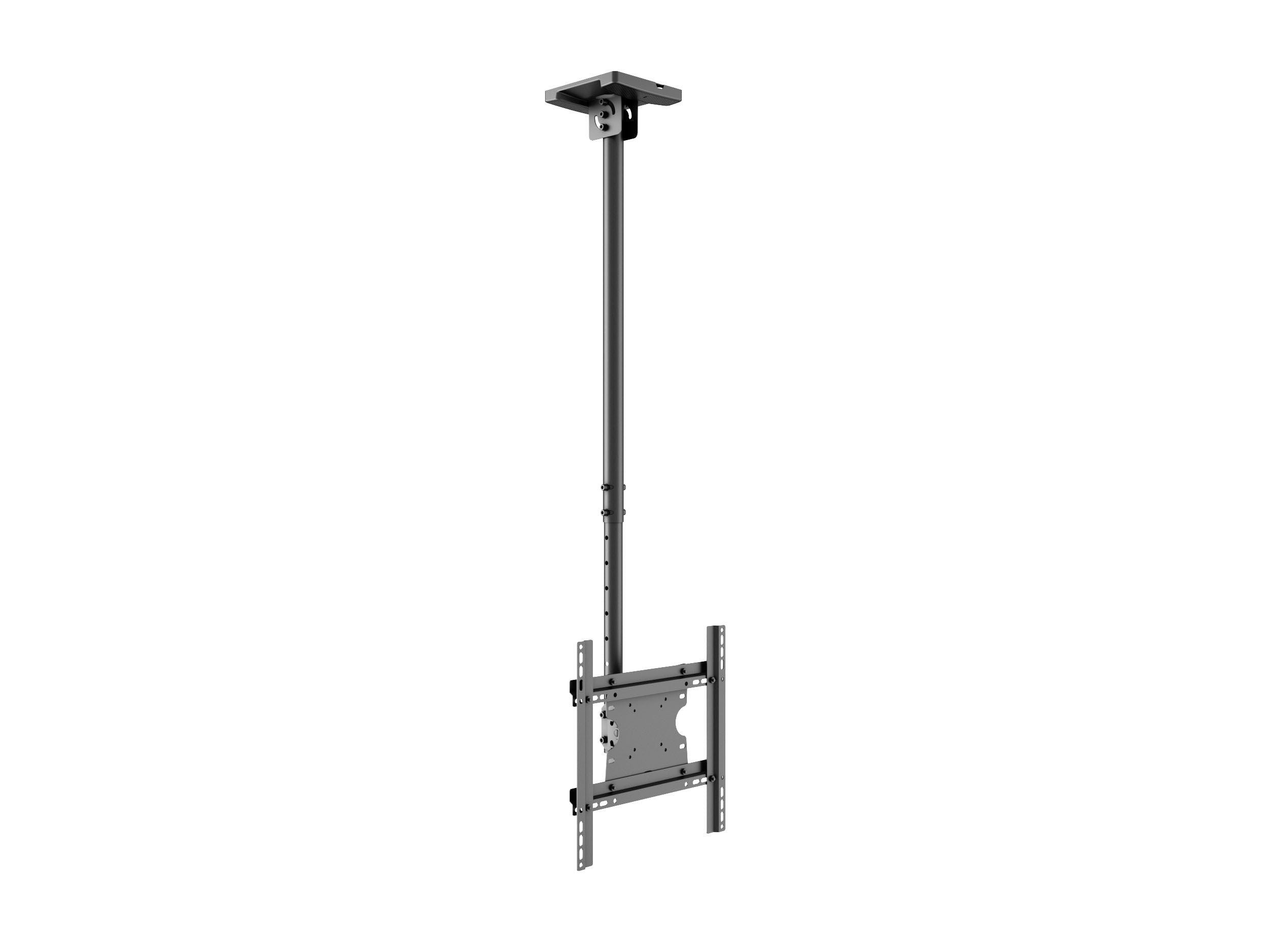 Multibrackets MS – Deckenhalterung, bis 55", bis 70 kg, höhenverstellbar, schwarz