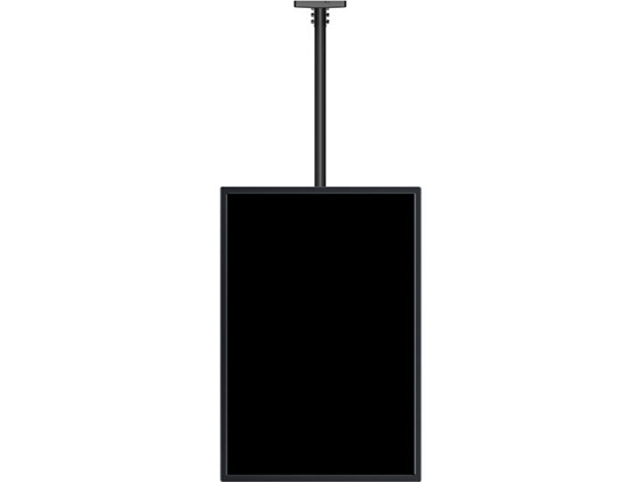 Multibrackets MS – Deckenhalterung, bis 55", bis 70 kg, höhenverstellbar, schwarz