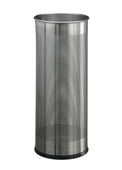 Durable Schirmständer – Edelstahl, Silber, 28,5 l, Ø 28,5 cm × 62 cm