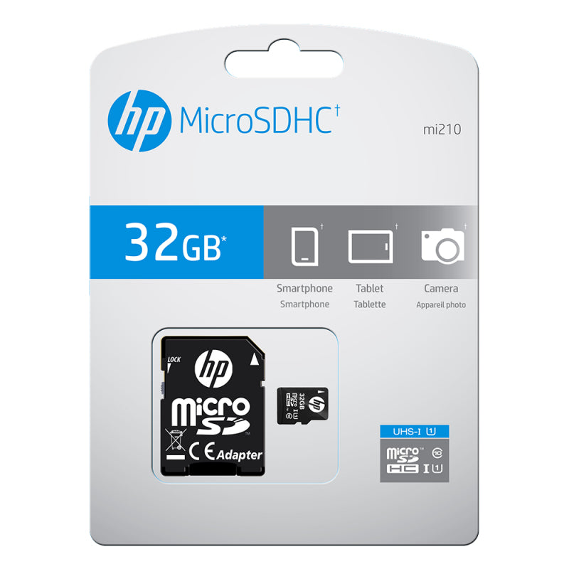 PNY mi210 microSDHC 32 GB – Klasse 10, U1, 20/15 MB/s, inkl. SD-Adapter