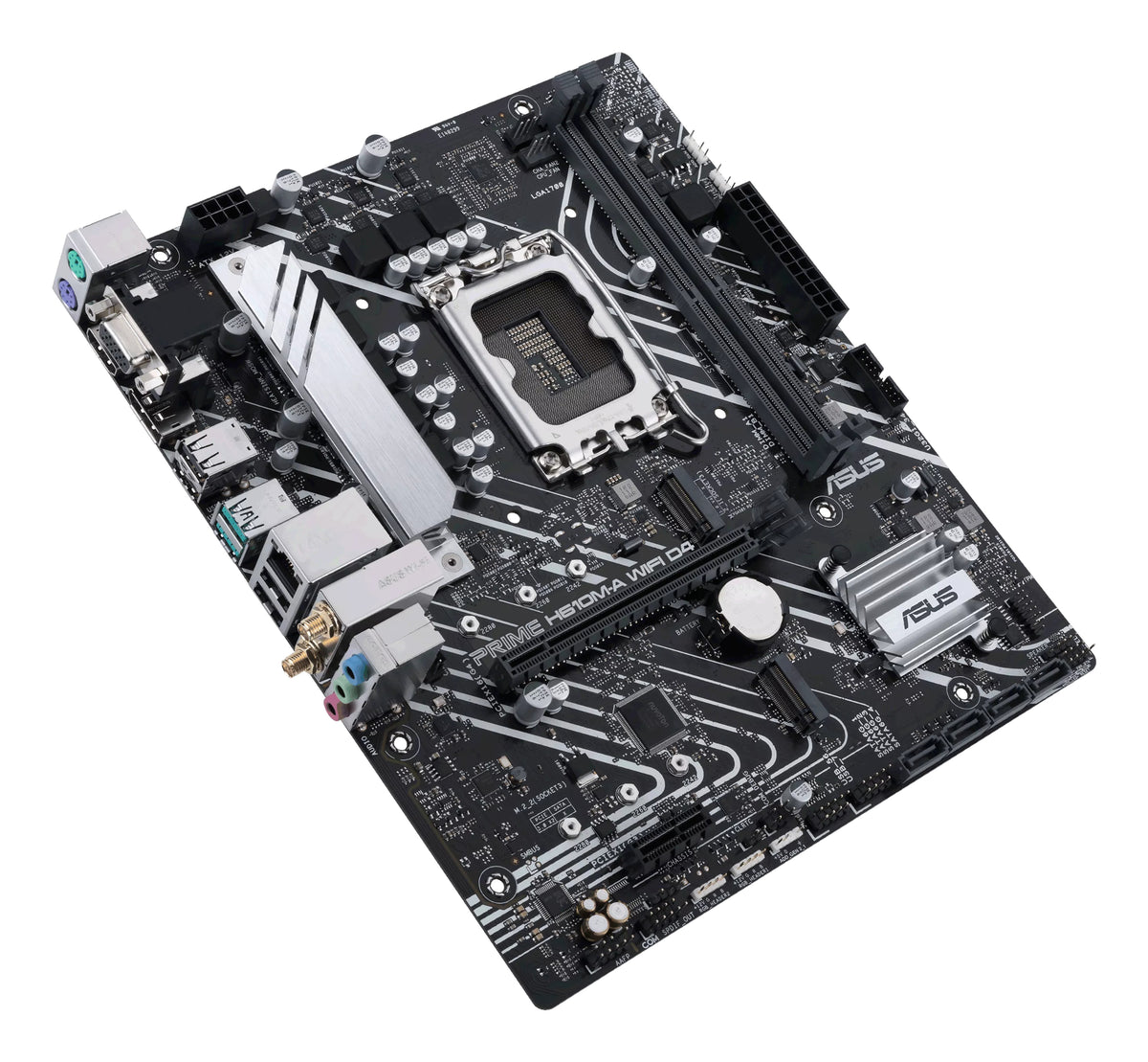 ASUS PRIME H610M-A WIFI D4 – Mainboard – LGA 1700, Intel H610, mATX, DDR4