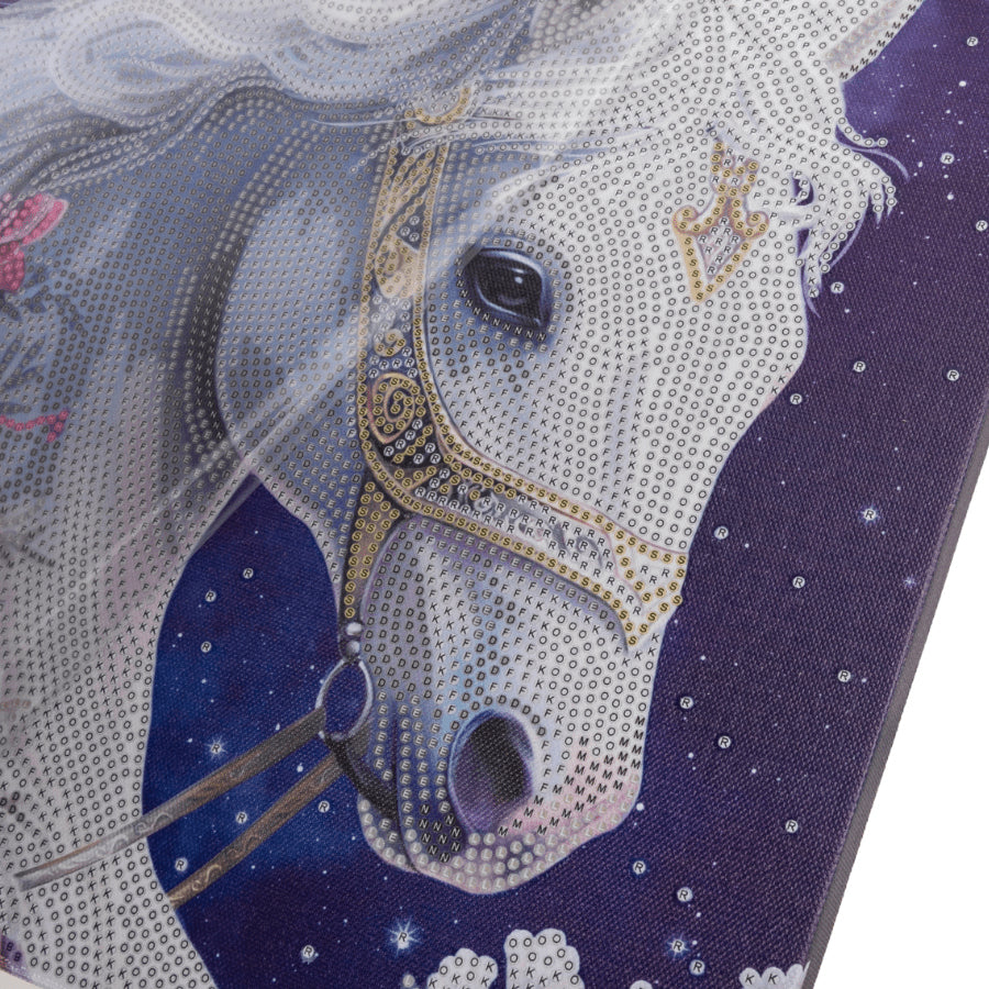 CRAFT Buddy Mystic Beauty – Diamond Painting Set – Pferd – 30 × 30 cm – ab 8 Jahren