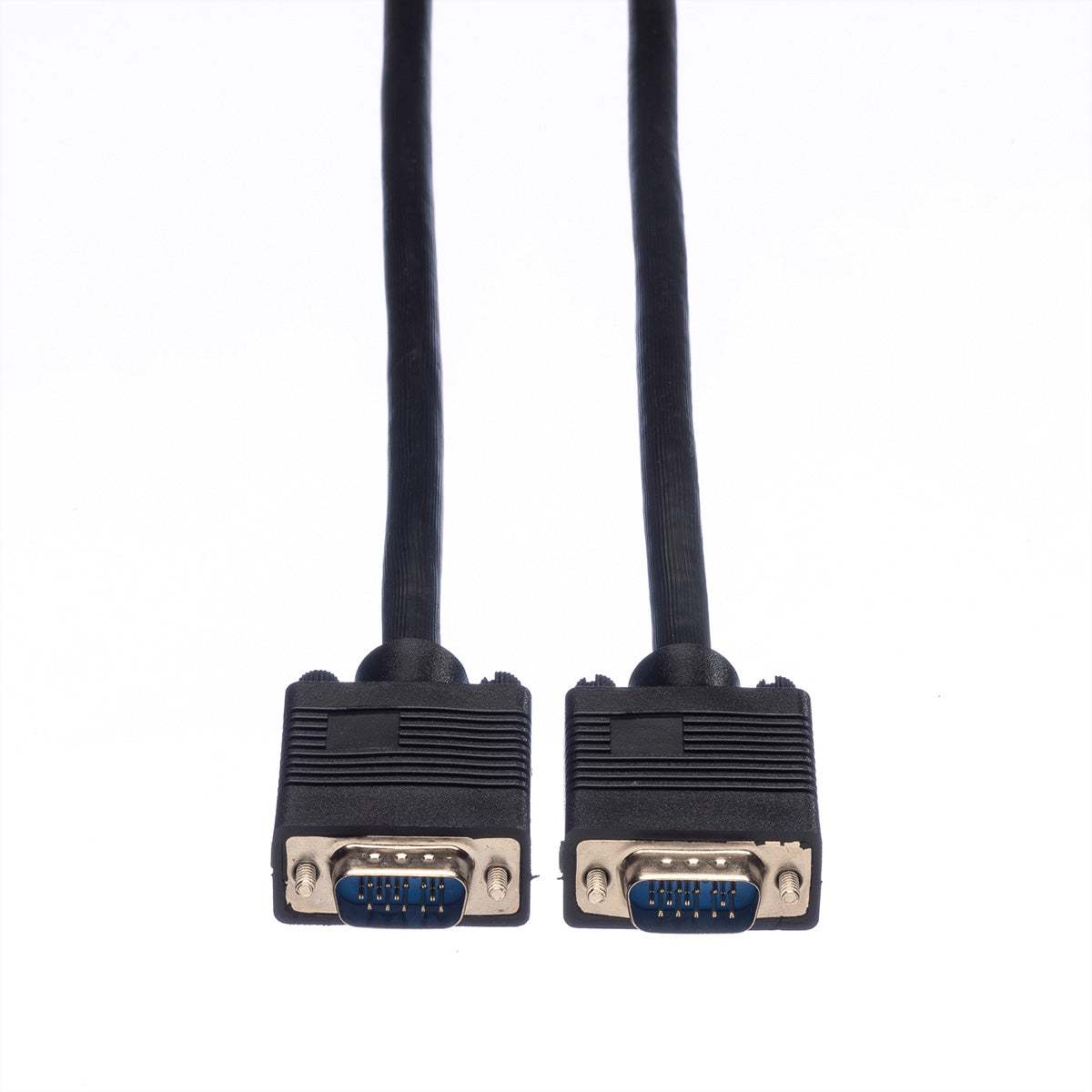 VALUE SVGA Kabel – 3 m – Geflochten, Verriegelbar