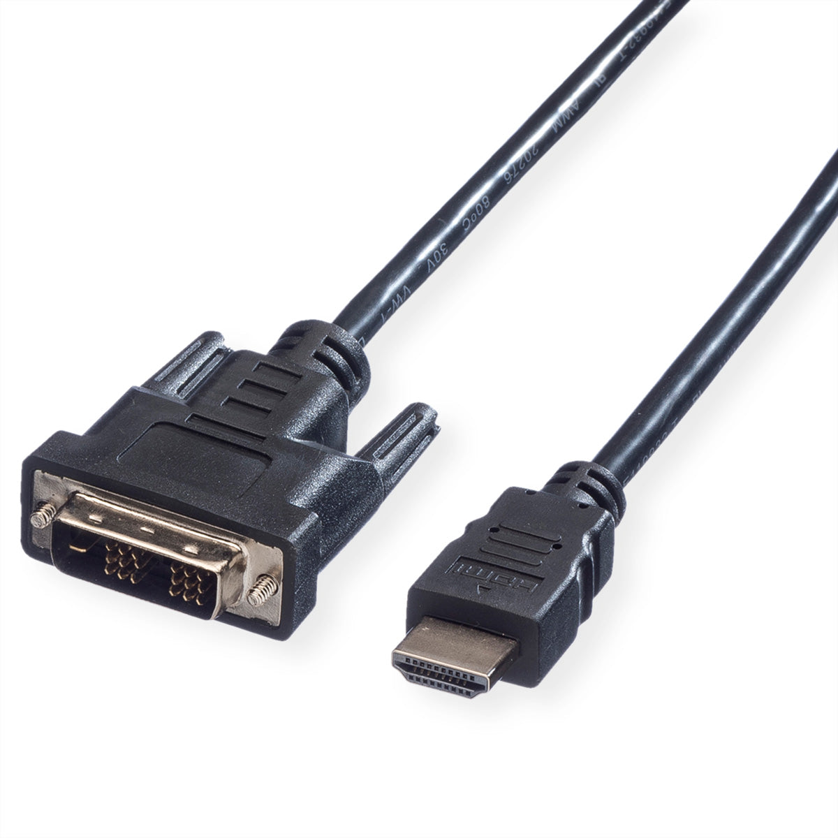 VALUE DVI-D Kabel 1080p 60 Hz – 5 m – für Geräte mit HDMI- oder DVI-Port