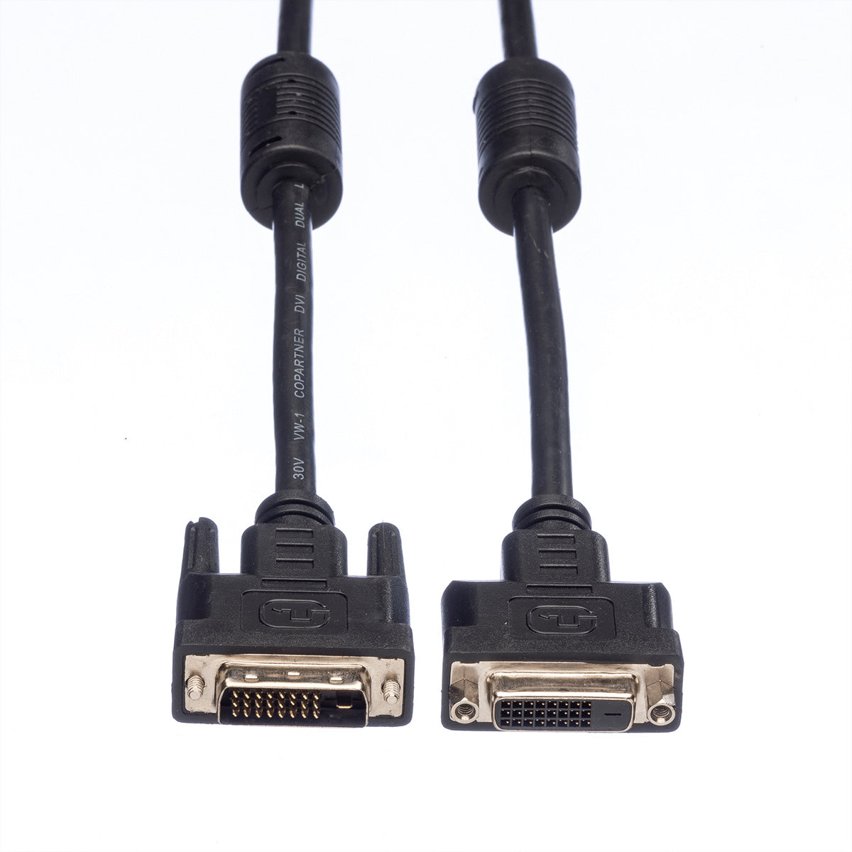 VALUE DVI-D Verlängerungskabel – 2560×1600 – 3 m – verriegelbar