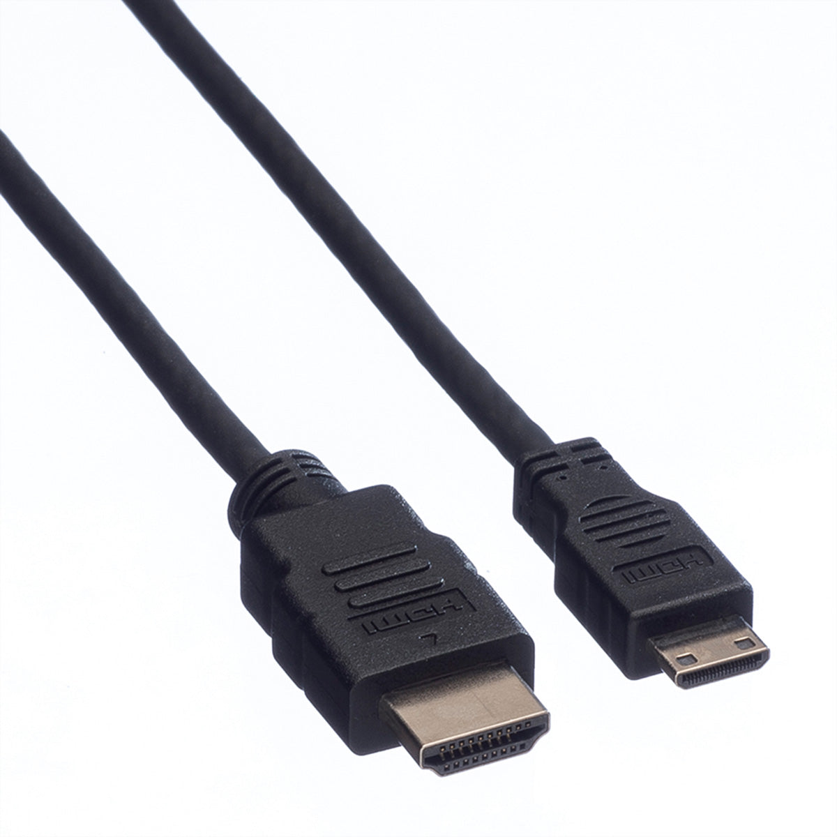 VALUE Mini HDMI auf HDMI Kabel HDMI 1.4 4K 30 Hz – 2 m – ARC, Ethernet