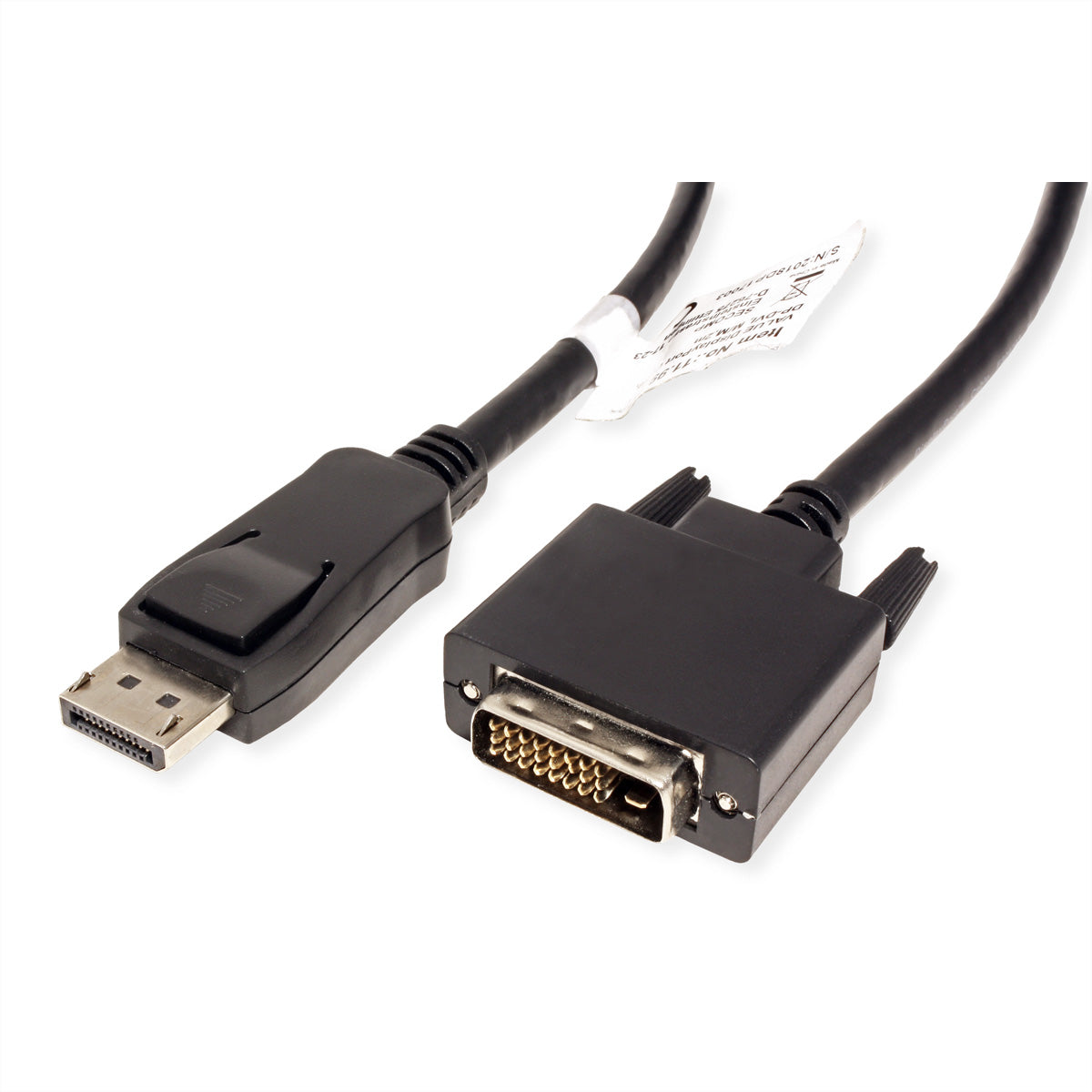 VALUE DisplayPort auf DVI-D Kabel DP 1.1 1080p 60 Hz – 1,5 m – verriegelbar