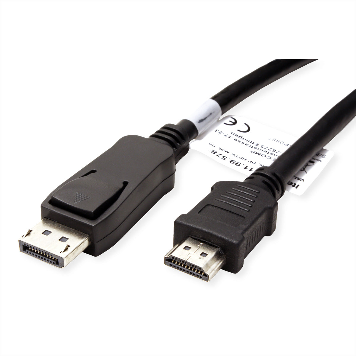 VALUE DisplayPort Kabel DP 1.1 1080p 60 Hz – 4,5 m
