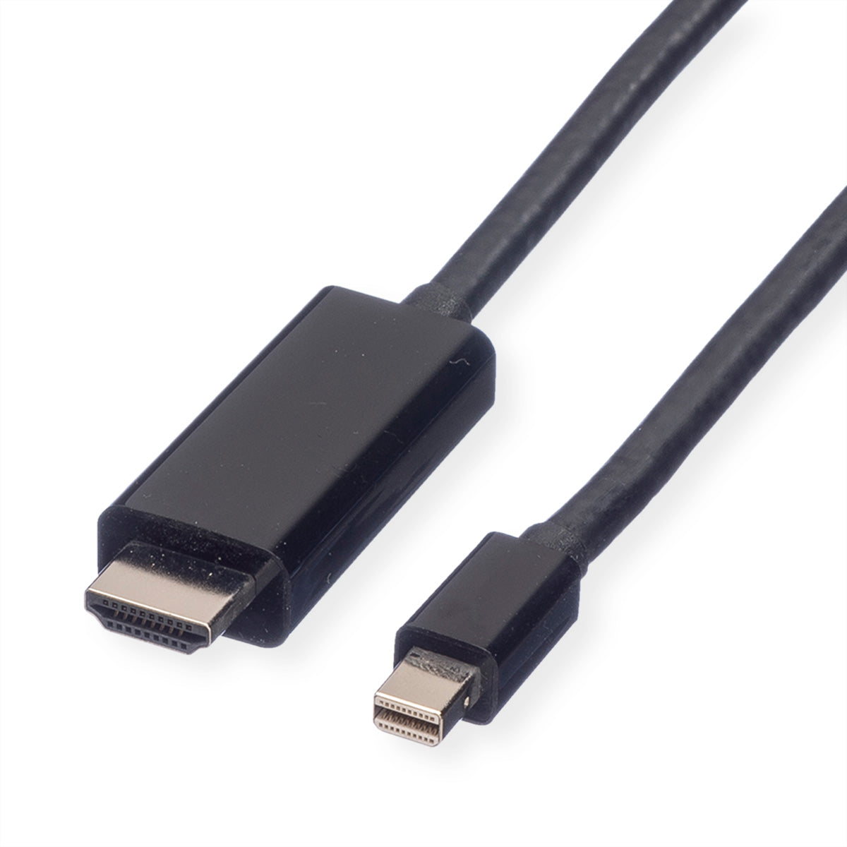 VALUE Mini DisplayPort auf HDMI Kabel DP 1.2 4K 60 Hz – 3 m