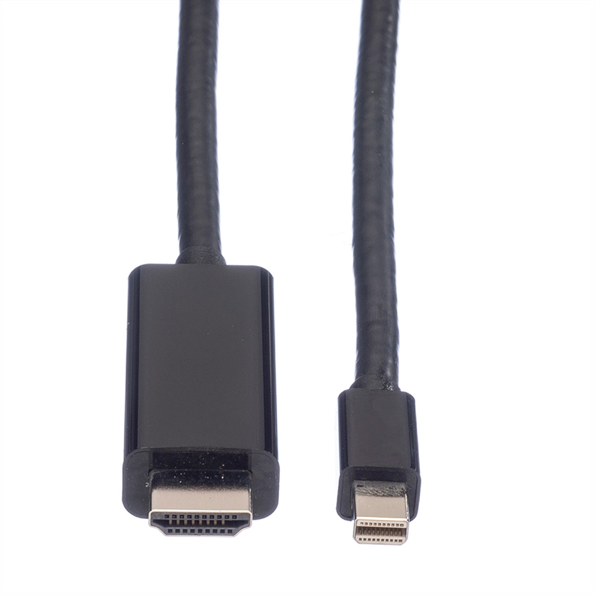 VALUE Mini DisplayPort auf HDMI Kabel DP 1.2 4K 60 Hz – 2 m – für Mini DisplayPort Quellen und HDMI Displays