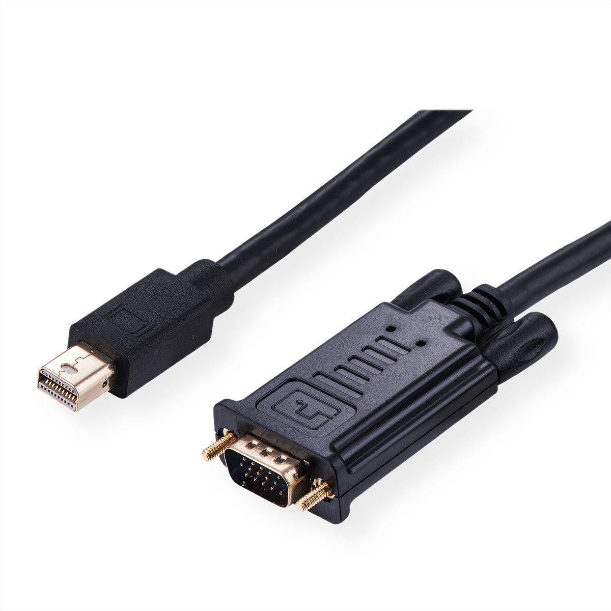 VALUE Mini DisplayPort zu VGA Kabel – 1920 × 1200 @ 60 Hz, 1,5 m, Handverriegelungsschrauben