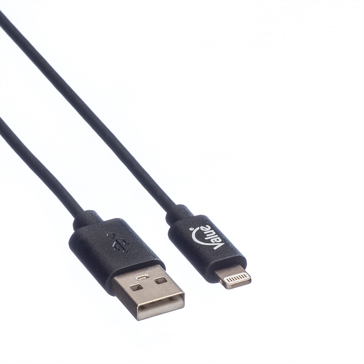 VALUE Daten- & Ladekabel – USB-A auf Lightning 1,8 m, MFi-zertifiziert – für iPhone/iPad