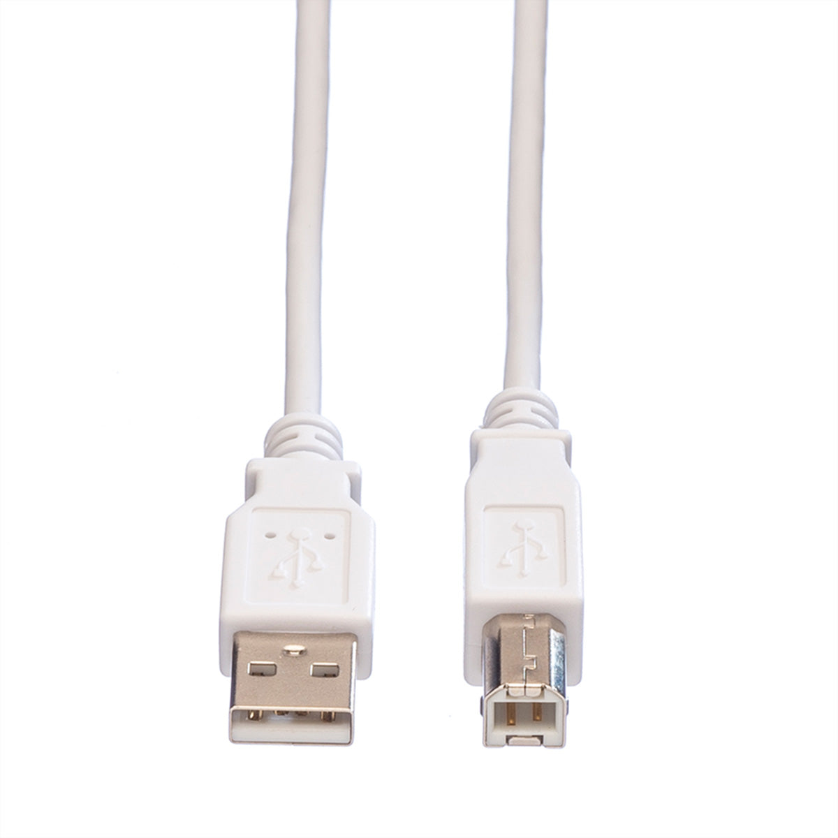 VALUE USB-A auf USB-B Kabel – USB 2.0 (480 Mbit/s) – 4,5 m – Weiss