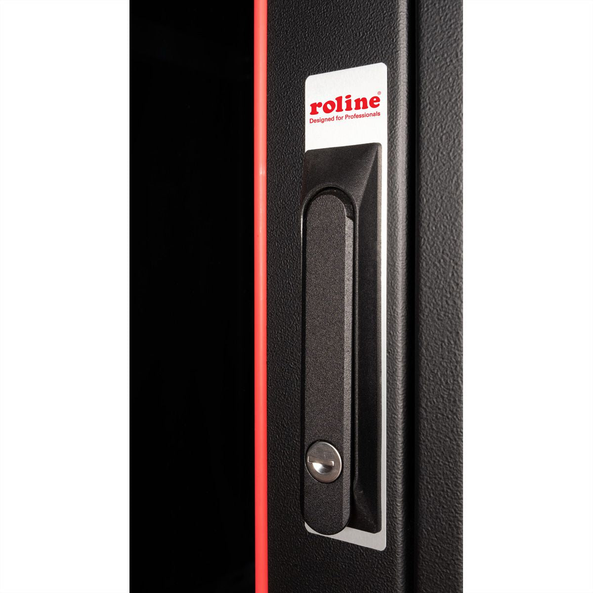 ROLINE Pro – 19" Netzwerkschrank 36U, IP20, abschliessbar, 600 × 800 × 1786 mm, schwarz, Stahl