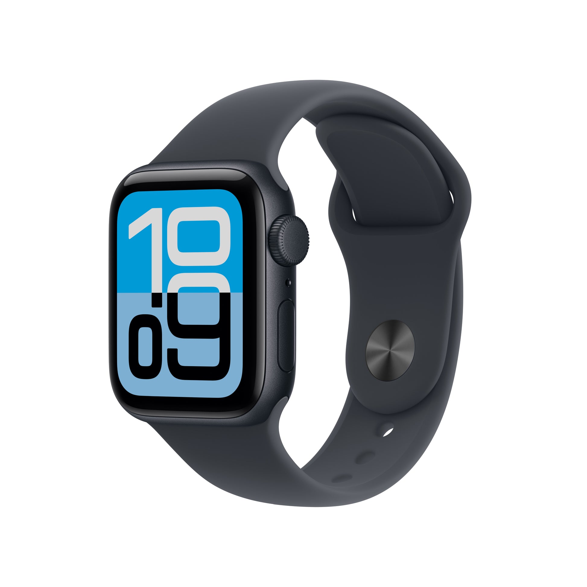 Apple Watch SE 3 40 mm GPS – Aluminium Schwarz, Sportarmband, M/L, 50 m, für iPhone