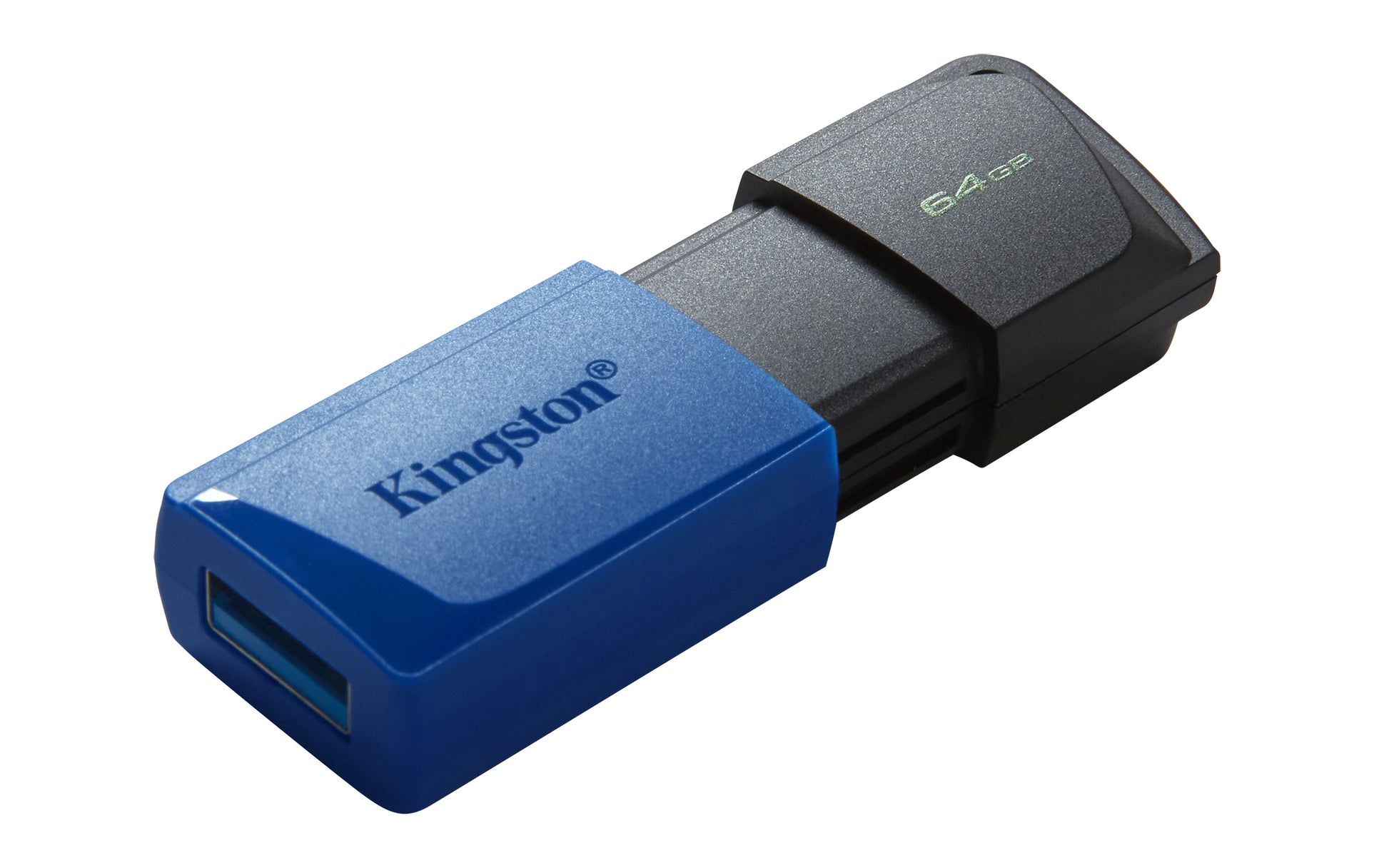 Kingston Technology Kingston DT Exodia M USB-Stick – 64 GB, USB 3.2 Gen 1, Schwarz/Blau