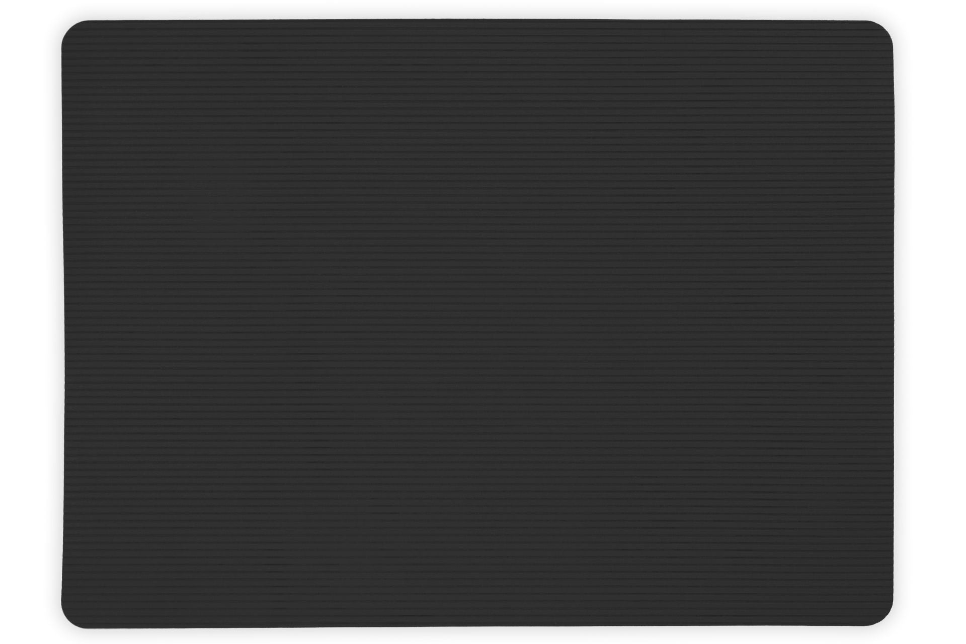 Tiseco Tischset RIBBO – PVC, schwarz, 45 × 33 cm