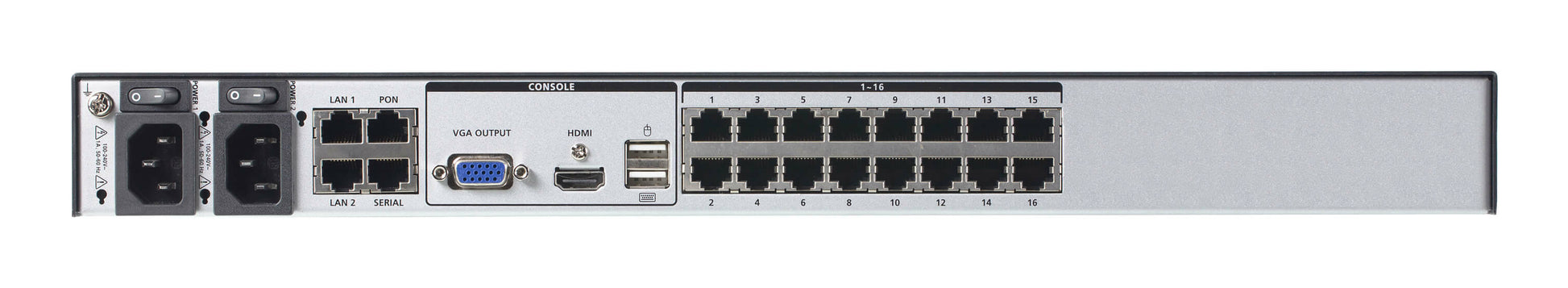 ATEN KN4016VB – KVM-over-IP-Switch – 16×Ports, 1U, Schwarz